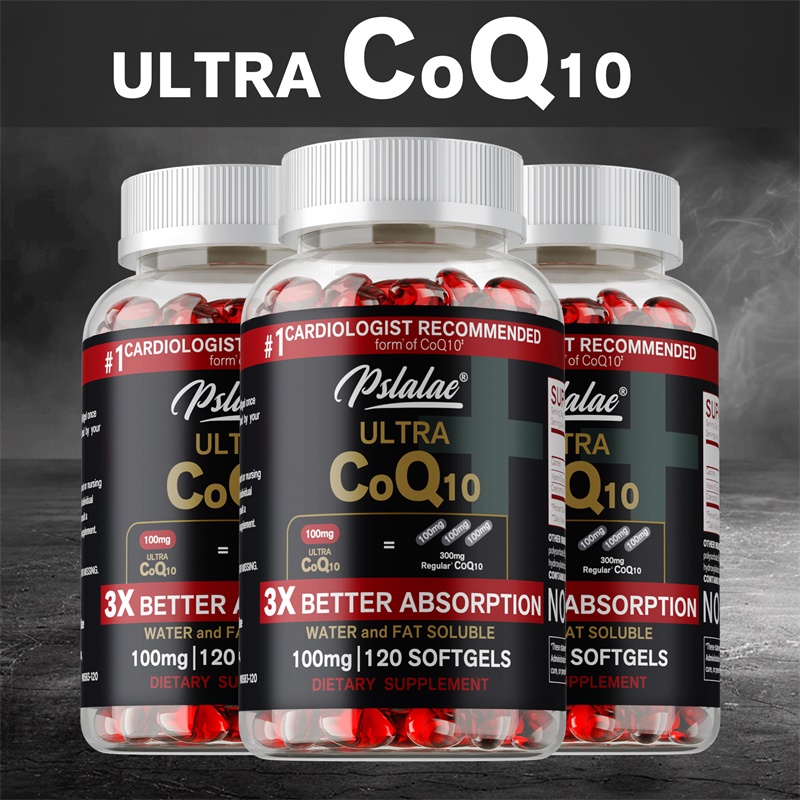 Health Wellness Items - 120 Coenzyme Q10 Capsules Provide Energy