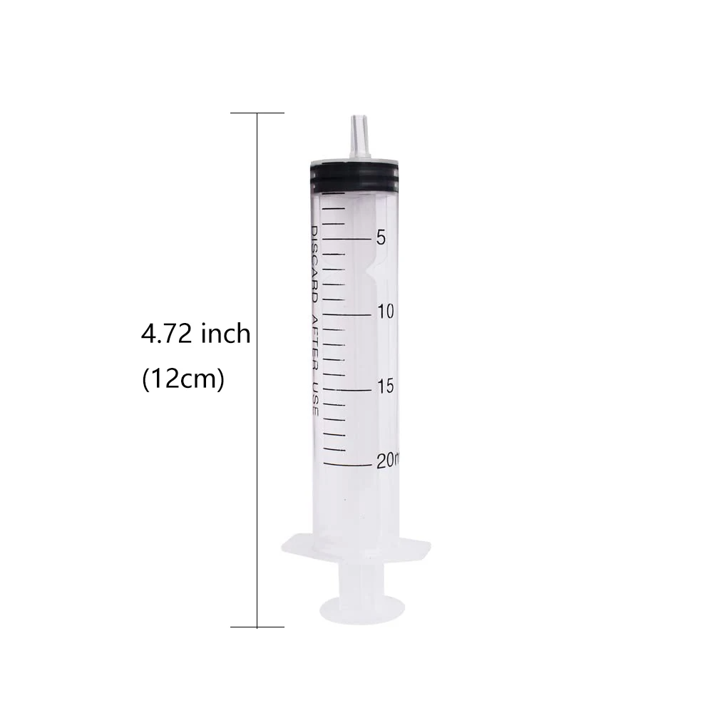 20ml Straight Mouth Plastic Sy - Health Wellness Items ulasan dan harga