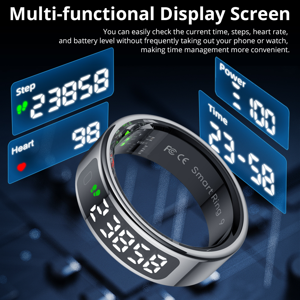 COLMI R12 Smart Ring with Disp - Blood Oxygen Monitor ulasan dan harga