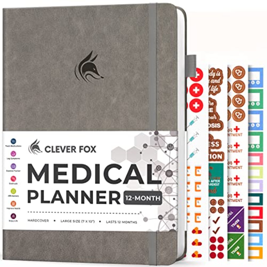 Large Medical Planner 12-Month - Health Wellness Month ulasan dan harga