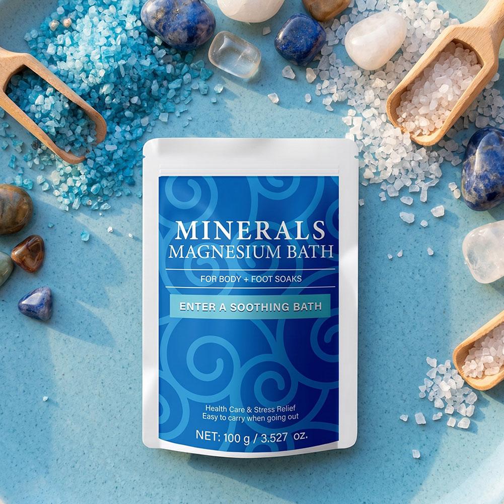 Magnesium Bath for Deeper Rela - Bath Salts Magnesium ulasan dan harga