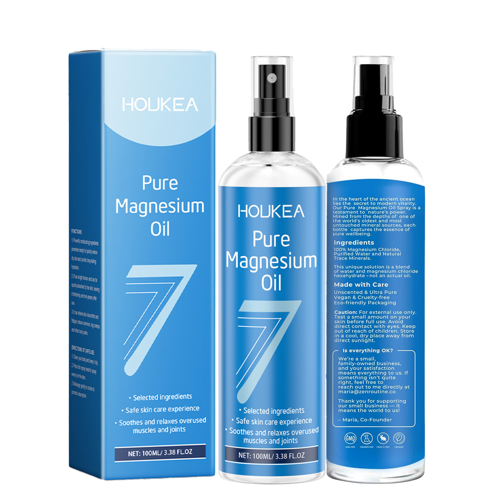 Pure Magnesium Oil Spray Grade - Bath Salts Magnesium ulasan dan harga