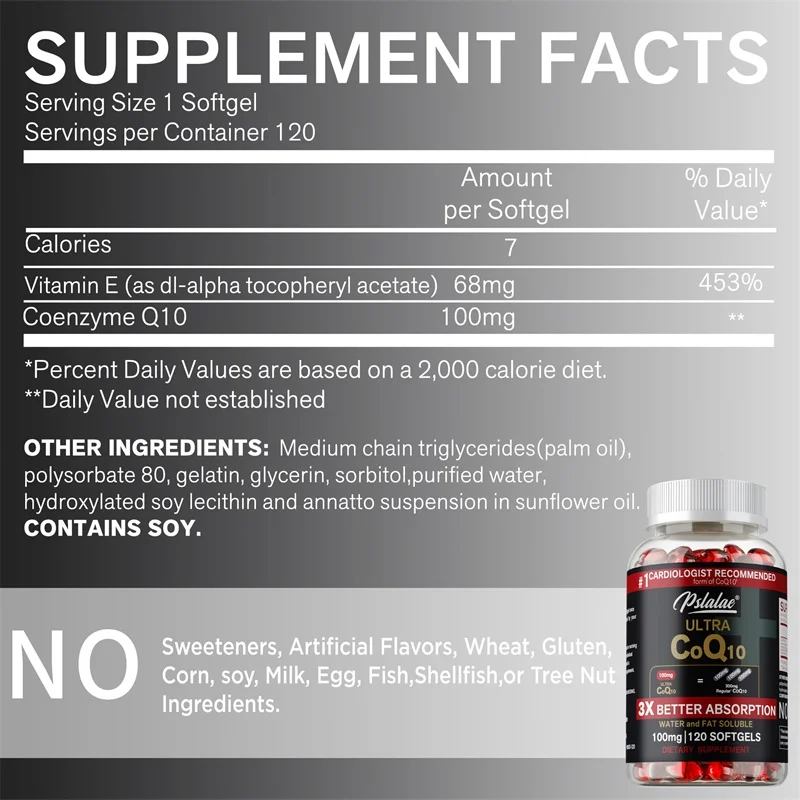 120 Coenzyme Q10 Capsules Prov - Health Wellness Items ulasan dan harga