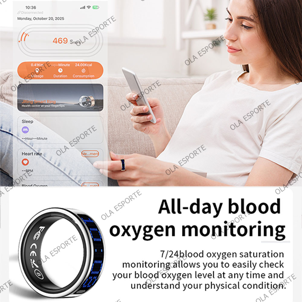 New Ultra-thin Lightweight Sma - Blood Oxygen Monitor ulasan dan harga