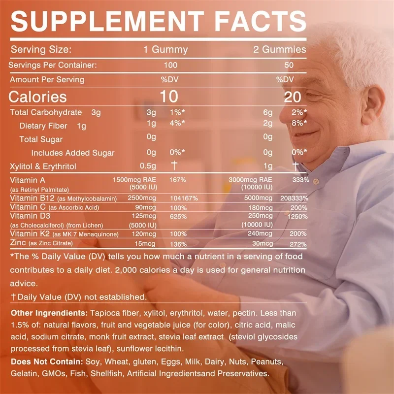 Vitamin D3 K2 + Vitamin B12 Gu - Health Wellness Items ulasan dan harga