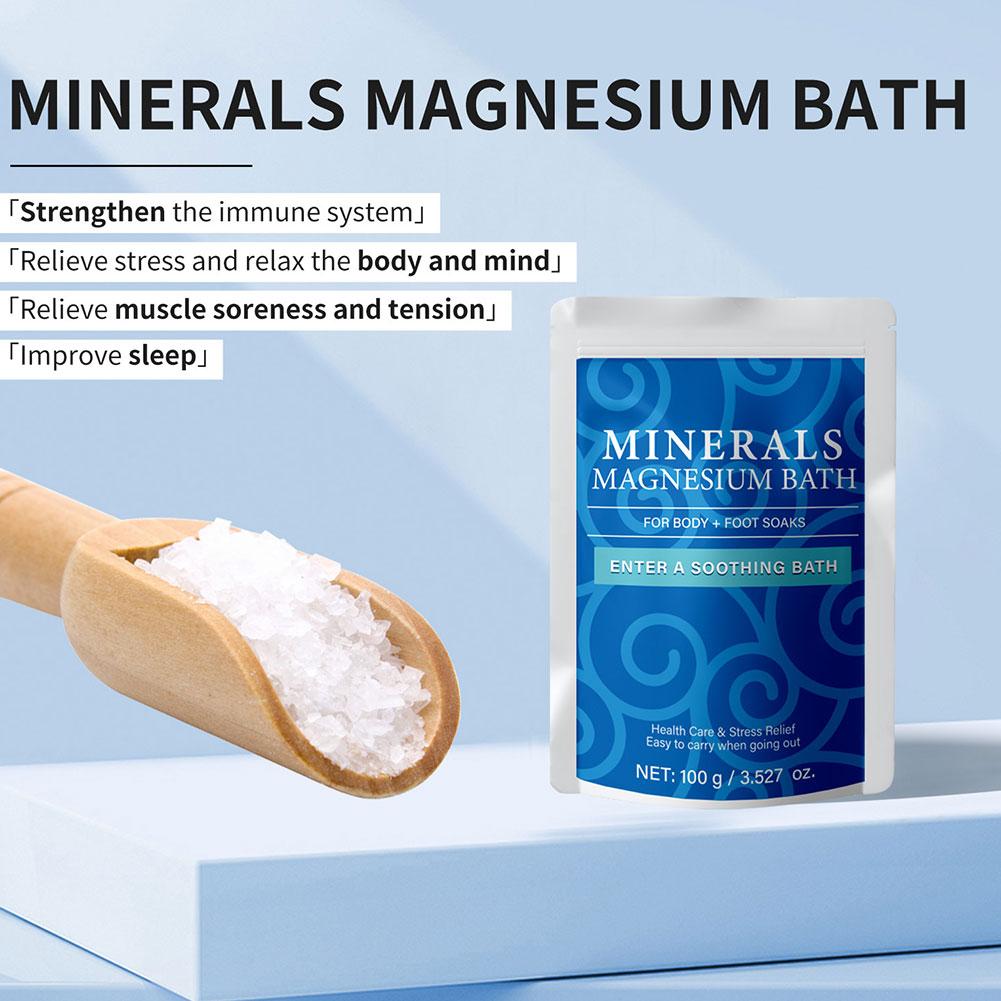 100g USDA Organic Magnesium Ba - Bath Salts Magnesium ulasan dan harga