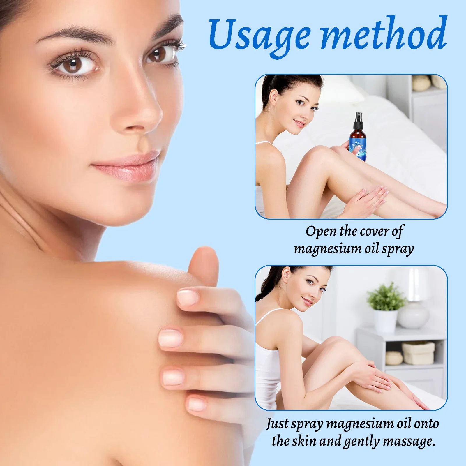 Magnesium Body Oil Spray 60ml  - Bath Salts Magnesium ulasan dan harga
