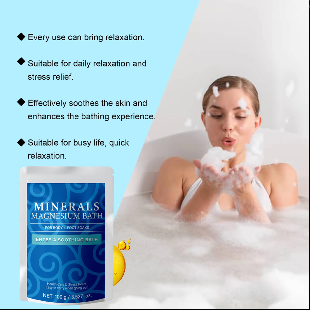 Magnesium Bath for Deeper Rela - Bath Salts Magnesium ulasan dan harga