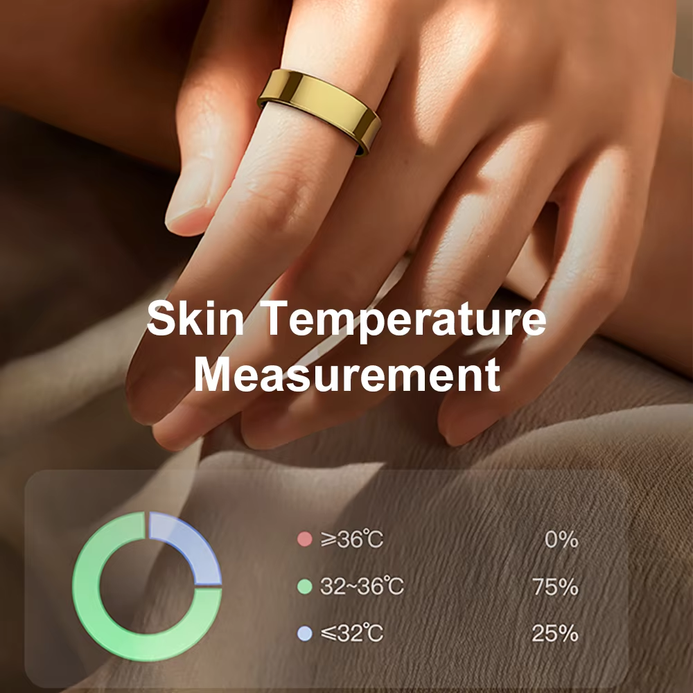 R09 Smart Ring Men Women with  - Blood Oxygen Monitor ulasan dan harga