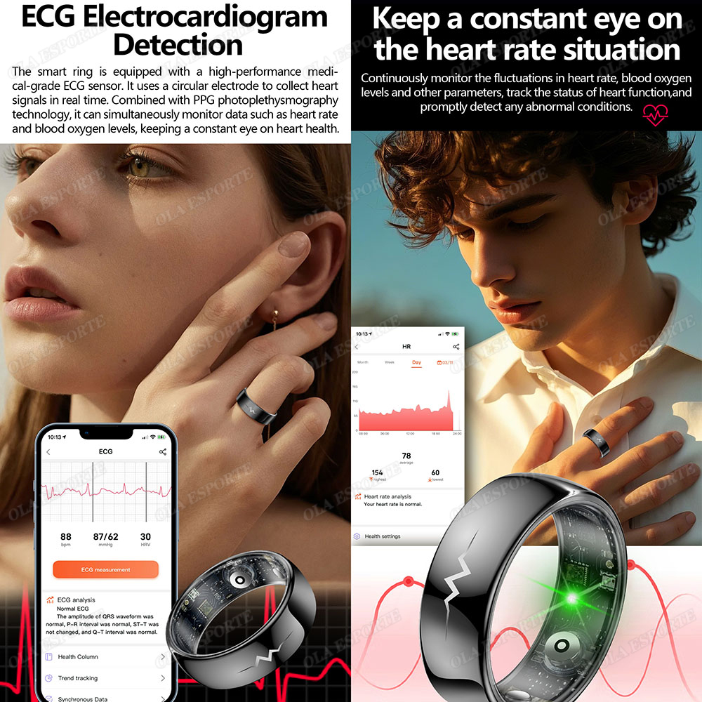 High-End ECG Blood Oxygen Heal - Blood Oxygen Monitor ulasan dan harga