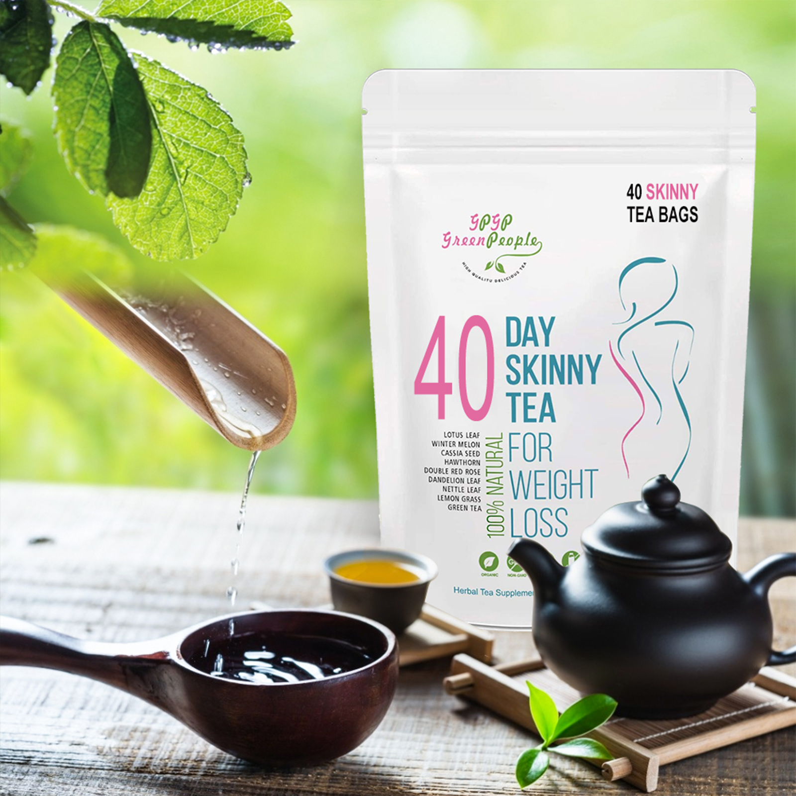 Natural 40 Days Herbal Skinny  - Health Wellness Items ulasan dan harga