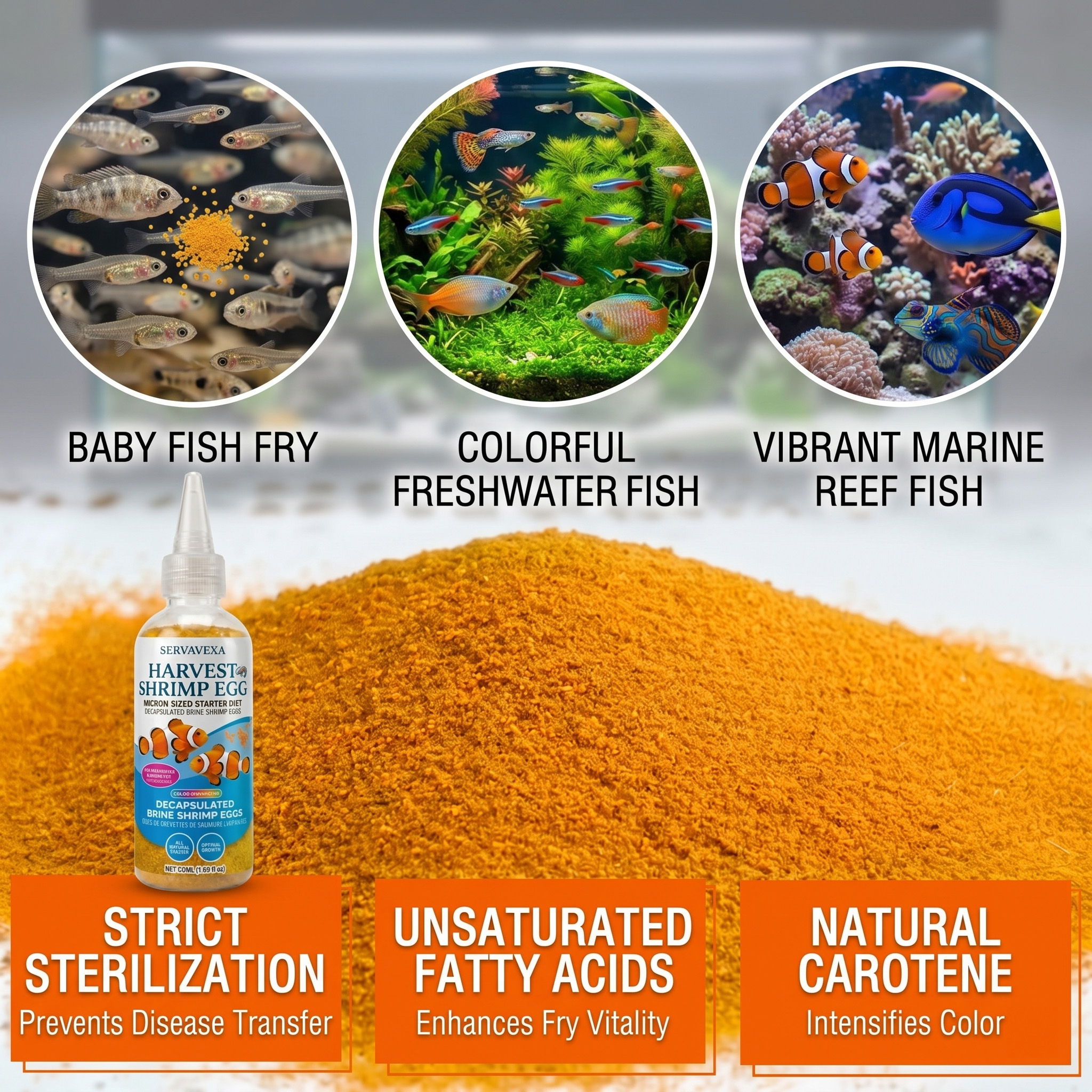High Protein Fish Food for Bet - Health Wellness Items ulasan dan harga