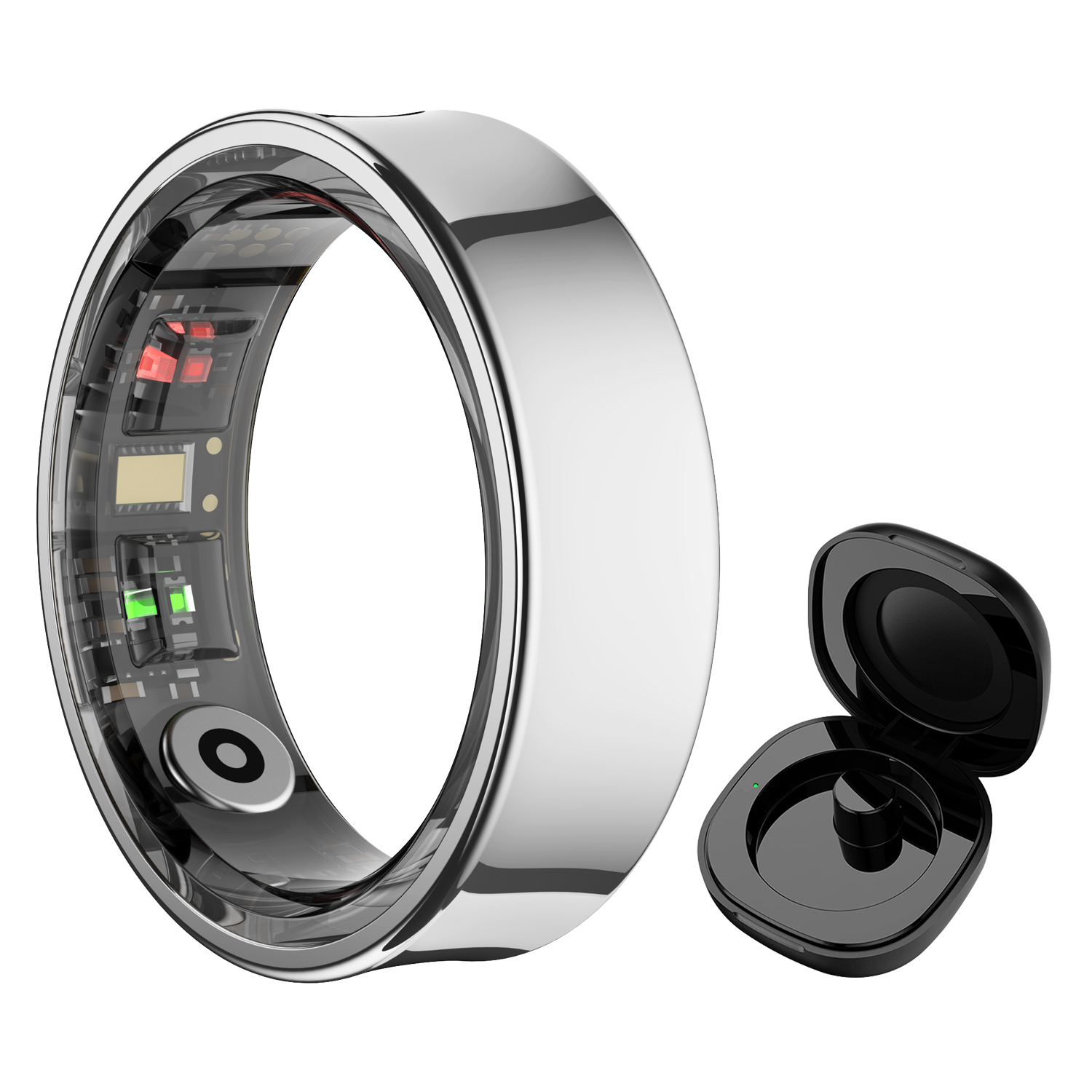 New Smart Ring R09 Health Moni - Blood Oxygen Monitor ulasan dan harga