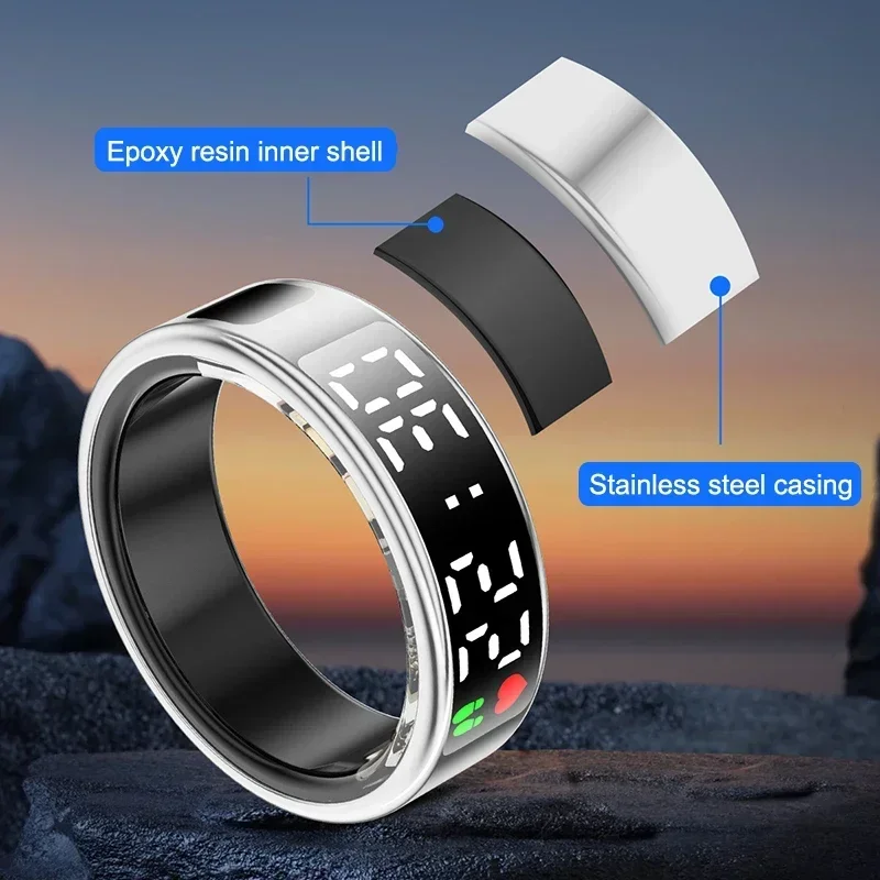 Smart Ring For Men Women Multi - Blood Oxygen Monitor ulasan dan harga